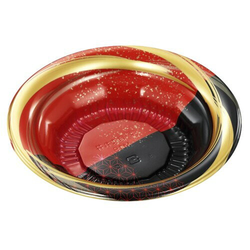 Rakuten - 中央化学 日本製 使い捨て容器 CTホマレ丼 M19 風林R-BK 身 50枚入サイズ:約19.1×19.1×4.2cm