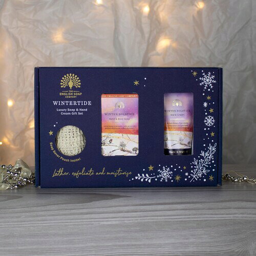 THE ENGLISH SOAP COMPANY ザイングリッシュ ソープ カンパニー WINTERTIDE ウインタータイド GIFT SET Winter Solstice ウィンターソルスティス（冬至）