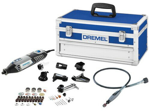 DREMEL(ドレメル) Dremel ハイスピードロータリーツール プレミアムセット〔4000-8/64JP〕ルーター工具 切削工具 ミニルーター