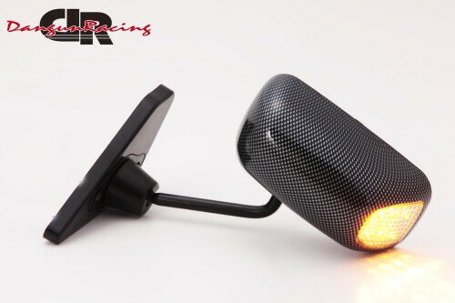 GT1ミラーLED カーボンルック/手動/右ハンドル車 シトロエン ZX