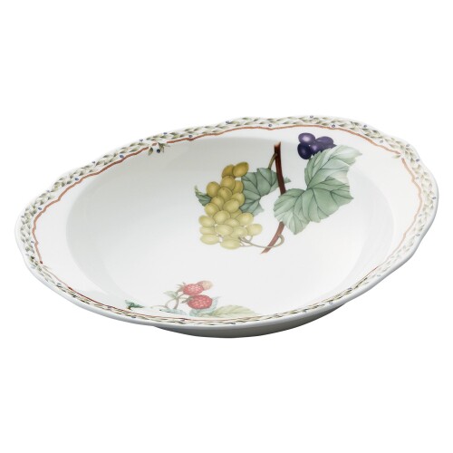 Noritake ノリタケ カレー & パスタ ボウル 直径:26cm 690cc オーチャードガーデン 電子レンジ対応 ボーンチャイナ T97898/4911