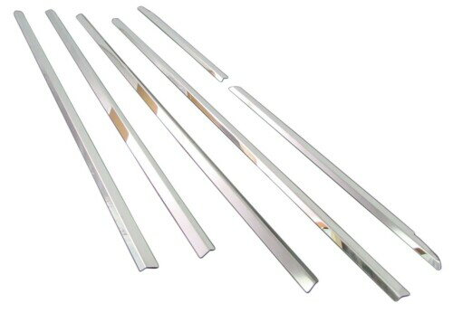BRIGHTZ プラド 120系 超鏡面クロームメッキステンレスウィンドウモール 6PC 3369