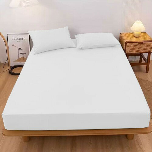 AULIFLOWER ボックスシーツ セミダブル ベッドシーツ ベッドカバー 吸水速乾 シーツ 厚さ5 cm～30 cmのマットレスに適しています マットレスカバー 肌に優しい 洗える オールシーズン 快適 12