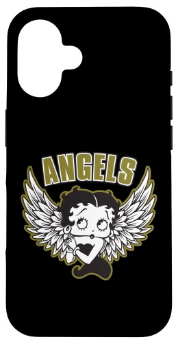 ベティ・ブープ・エンジェルズ・ウィングス スマホケース iPhone 16 用