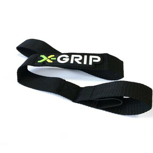 ラフ＆ロード X-GRIP Fスタックベルト ロゴパッチBLACK Lifting strap BLACK XG-2106