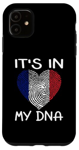 iPhone 11 トリコロールプライド-私のフランスのDNAが明らかに スマホケース