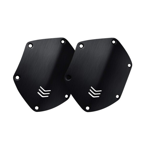V-MODA OV2-BDBLACK M-200シリーズ用カスタムシールド ブラッシュドブラック 着せ替え スタジオ モニター ヘッドホン カスタマイズ