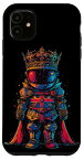 iPhone 11 未来兵士 イギリス ユニオンジャック 旗 宇宙飛行士 キング スマホケース