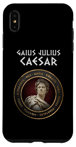 iPhone XS Max ガイウス・ユリウス・カエサル 古代ローマの戦い スマホケース