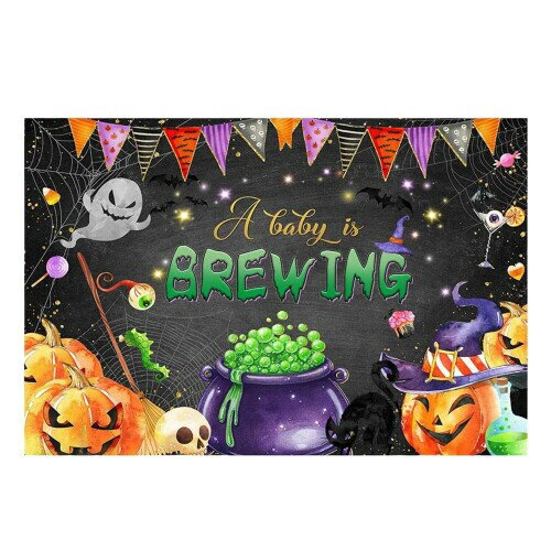 背景紙 バック紙 バックペーパー ハロウィン Halloween パンプキン ゴースト 魔女 スタジオ イベント パーティー デコレーション 装飾 壁紙 写真撮影 (33353-33460) カラー5 ビニール240x180cm