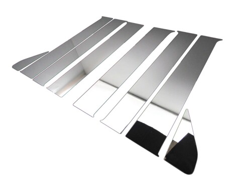 BRIGHTZ スクラムワゴン DG17W 超鏡面ステンレスメッキピラーパネル バイザー無用 8PC DG17 DG G17 17 スクラム ワゴン 21747