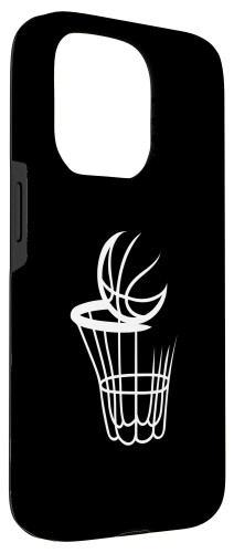 バスケットボール選手 スポーツギフト メンズ レディース キッズ ボーイズ ガールズ スマホケース iPhone 15 Pro 用