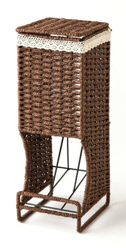 ミズムジャパン MSIM トイレ収納 クリフト ロールペーパーストッカー S ダークブラウン