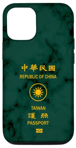 iPhone 12/12 Pro 台湾、台湾の旗、台湾のパスポート、台湾の旗。 スマホケース