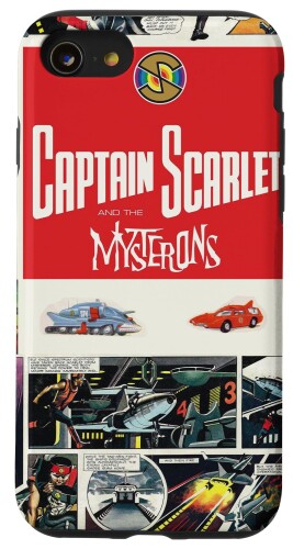 iPhone SE (2020) / 7 / 8 キャプテン・スカーレット コミックブックスタイル スマホケース