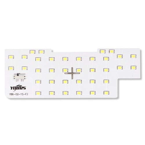 YOURS(ユアーズ) トヨタ 86(ZN6) スバル BRZ(ZC6) (減光調整付き) (フロントのみ) マイナー後も適合 専用設計 LED ルームランプセット (専用工具付) カスタム パーツ アクセサリー ドレスアップ TO