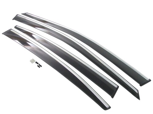 BRIGHTZ レガシィB4 BM9 BMG BMM 最高級サイドドアバイザー メッキモール&金具付 B4 BM レガシ レガシー レガシB4 レガシーB4 12565