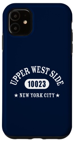iPhone 11 アッパーウエストサイド 10023 ニューヨーク シティ/NYC アスレチックデザイン スマホケース
