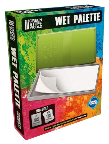 GREEN STUFF WORLD グリーンスタッフワールド 水溶性アクリル塗料用ウエットパレット 塗装用ツール GSWD-10183