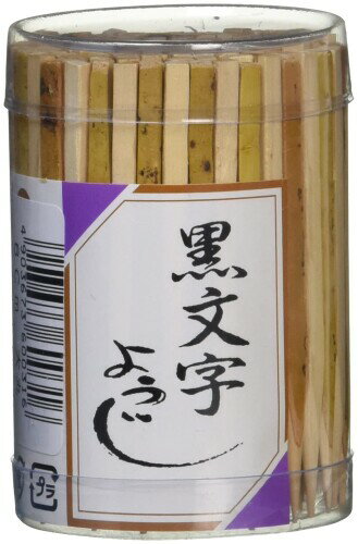 萬洋 黒文字 6cm 140本入 18-427