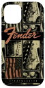iPhone 13 Fender Vintage Stratocaster Americana Distressed Collage スマホケース