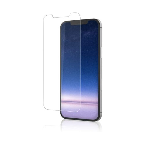 アローン(Allone) iPhone12 6.1inch用 ガラスフィルム 光沢 0.33mm 保護フィルム 透過率93% ラウンドエ..