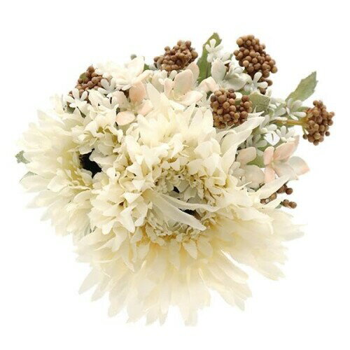 造花 シルクフラワー 『ガーベラミックスバンドル クリーム VT2154』