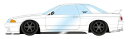 メイクアップ(Make up)EIDOLON 1/43 ガレージ アクティブ スカイライン GT-R ワイドボディ (RC-VI ホイール) パールホワイト 完成品