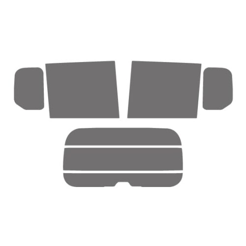 ペルシード(Pellucid) ウインドウフィルム 車種専用カット済み ホンダ N-BOX JF5・JF6 R5/10〜 失敗安心サービス付 ハードコート スモーク B031533