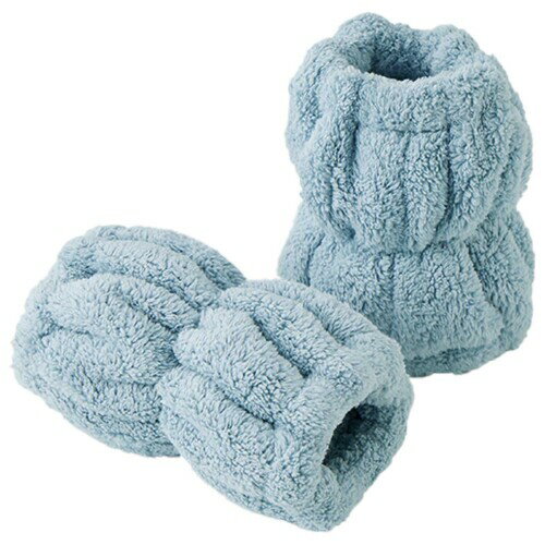 愛着良品(Aichakuryouhin) 袖濡れを防ぐ吸水アームバンド おそでさん モダンブルー 袖口カバー 水濡れ 汚れ 防止 料理 キッチン 台所 掃除 作業用 レディース 洗顔 子供 おしゃれ 家事 炊事