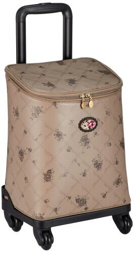 (レイクアルスター) TTミニ4輪カートローズ 機内持ち込み可 10L 38cm 2.3kg 36624802 66 ベージュ