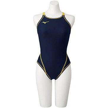 MIZUNO(ミズノ) 競泳水着 トレーニング 練習用 レディース エクサースーツ ミディアムカット N2MA8260 イエロー サイズ:L