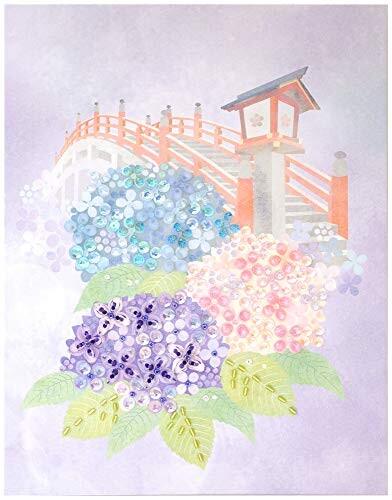 MIYUKI ビーズキット ビーズデコール 紫陽花 (6月) BHD-154
