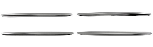 BRIGHTZ Aクラスセダン V177 超鏡面ステンレスメッキバンパーダクトモール 4PC A180 A200d A250