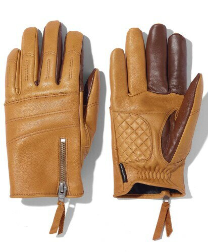 KADOYA(カドヤ) K'S LEATHER（ケーズレザー） バイク グローブ ROX GLOVE WL ブラウン 3358