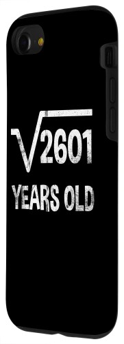 2601の平方根 - 51歳の誕生日 算数 51歳 スマホケース iPhone SE (2020) / 7 / 8 用