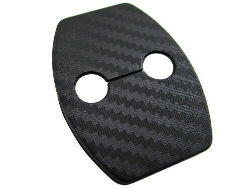 BRIGHTZ GS430 UZS190 カーボン調ドアストライカーカバー 1PC LEXUS UZS S190 190 UZS 190 GS 430