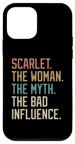 iPhone 12 mini Retro Scarlet the Woman the Myth the Bad Influence Novelty スマホケース