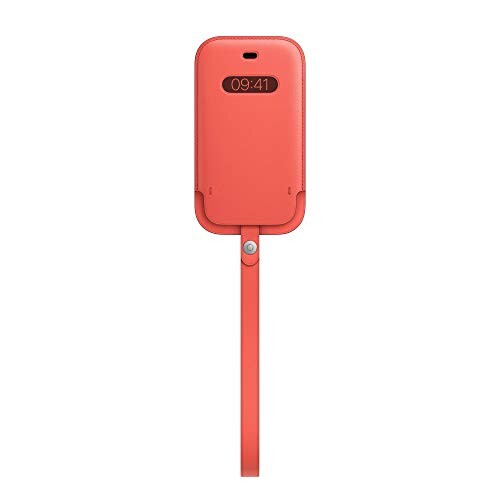 iPhone 12 mini Leather Sleeve with MagSafe - Pink Citrus ポーチ