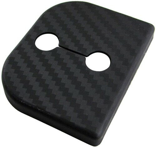 BRIGHTZ スイフト ZC72S ZD72S カーボン調ドアストライカーカバー 1PC ZC72 ZD72 AC AD C72 D72 72