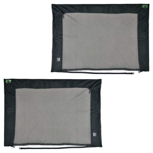 カーメイト 防虫ネット リアドア用 幅1250x高さ900mm 左右1組(2枚入) ブラック LM36