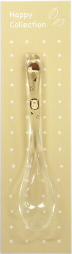 アオバ クリアスプーン CLEAR 動物ランド ハリネズミ 18cm 食洗機対応