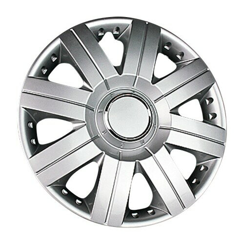 viz 13インチホイールカバーT32 4枚 トヨタ セプター (シルバー) VIZ-WJ5056B13-091