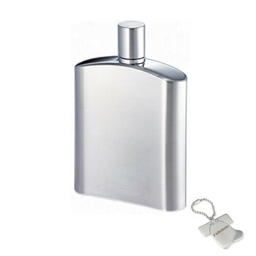 J-kitchens 和み アウトドア ウイスキー ボトル ステンレス製 100ml オリジナルタグ付