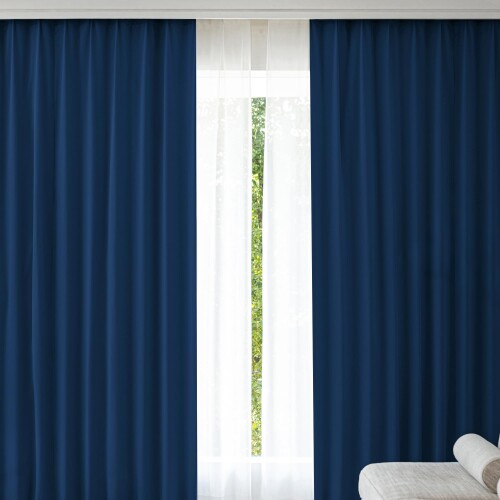 ATOKAZO カーテン 4枚セット 程よい遮光性 すぐ使える カーテンセット おしゃれ 無地 UVカット 遮像 プライバシー保護 自然光を取り入れる 透け感 遮熱 防寒 節電効果 省エネ 洗える 寝室