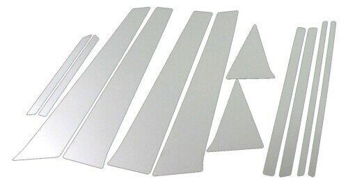 BRIGHTZ ストリーム RN1-5 超鏡面メッキピラーパネルカバー 12PC バイザー無し用 4688