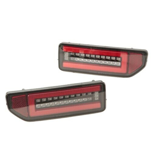 テールランプ LEDライトバー ブラック ジムニー JB64 シエラ JB74 流れるウィンカー