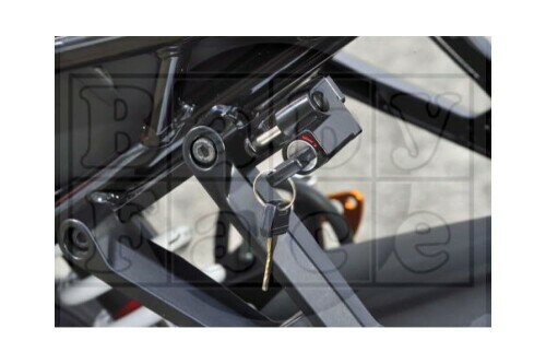 ベビーフェイス ヘルメットロック ブラック KTM RC390 22 009-LCKT8BK