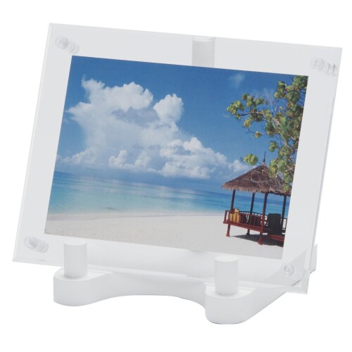 大仙 額縁 イーゼル テーブル式 大 ホワイト 上下箱OPP X001T0271