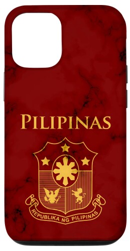 iPhone 12/12 Pro フィリピン、フィリピン、フィリピンパスポート、フィリピン国旗。 スマホケース